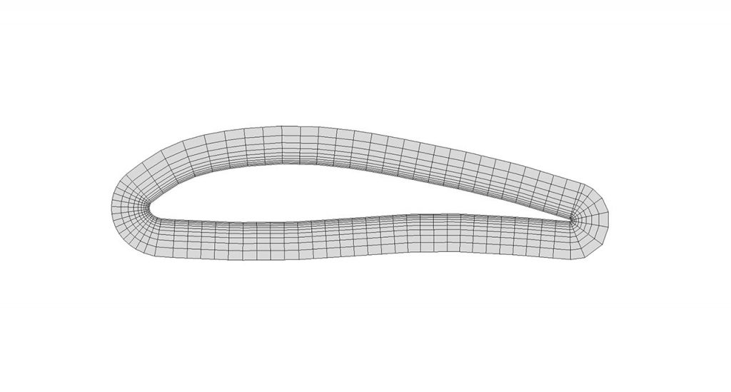 CM2 Layers® 2D - Airfoil - Boundary Mesh