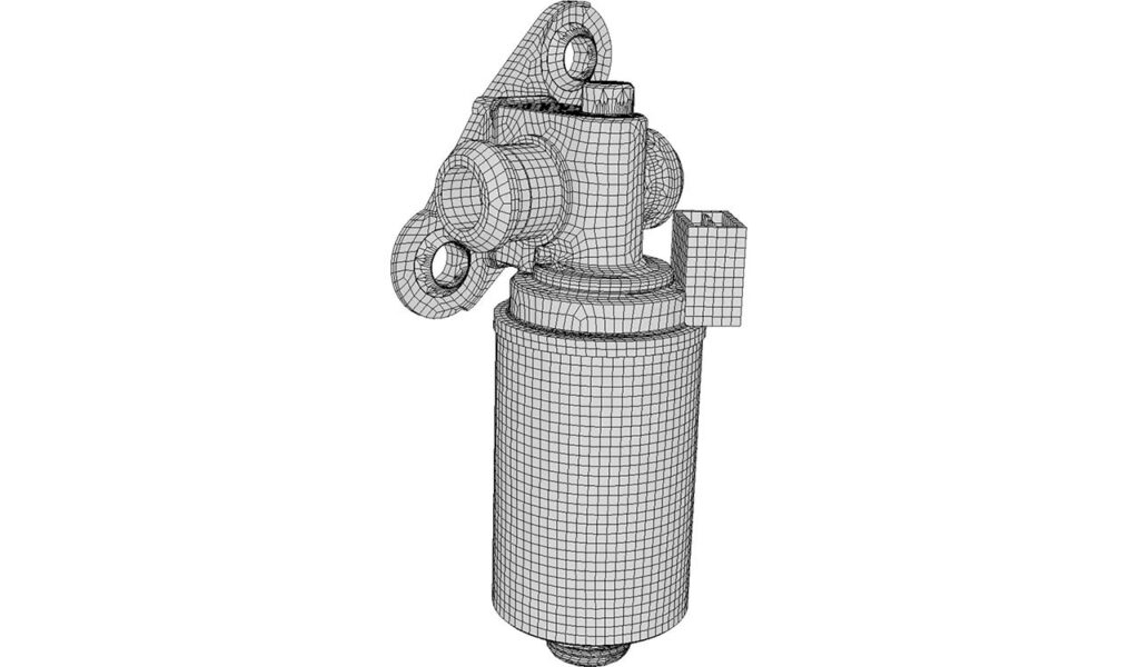 CM2 SurfRemesh® Q4 - Pump - All-quad Remesh