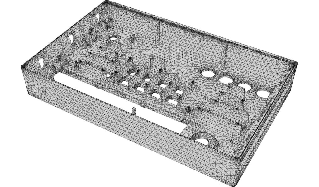 CM2 SurfRemesh® T3 - Plastic Casing - All-triangle Remesh