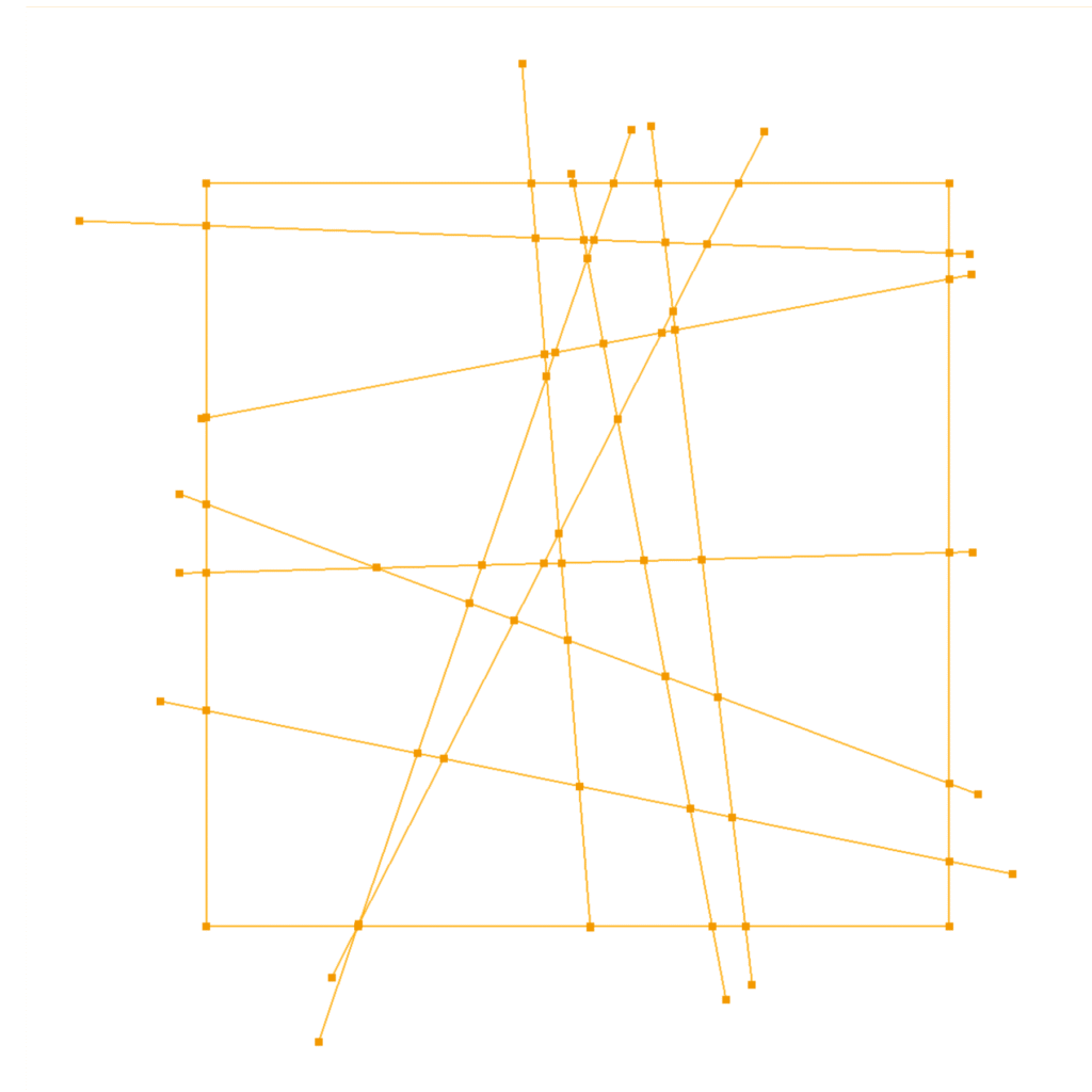 CM2 Intersect® E2 - Random crossing lines fixed intersections.